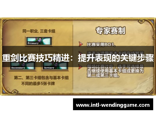 重剑比赛技巧精进：提升表现的关键步骤